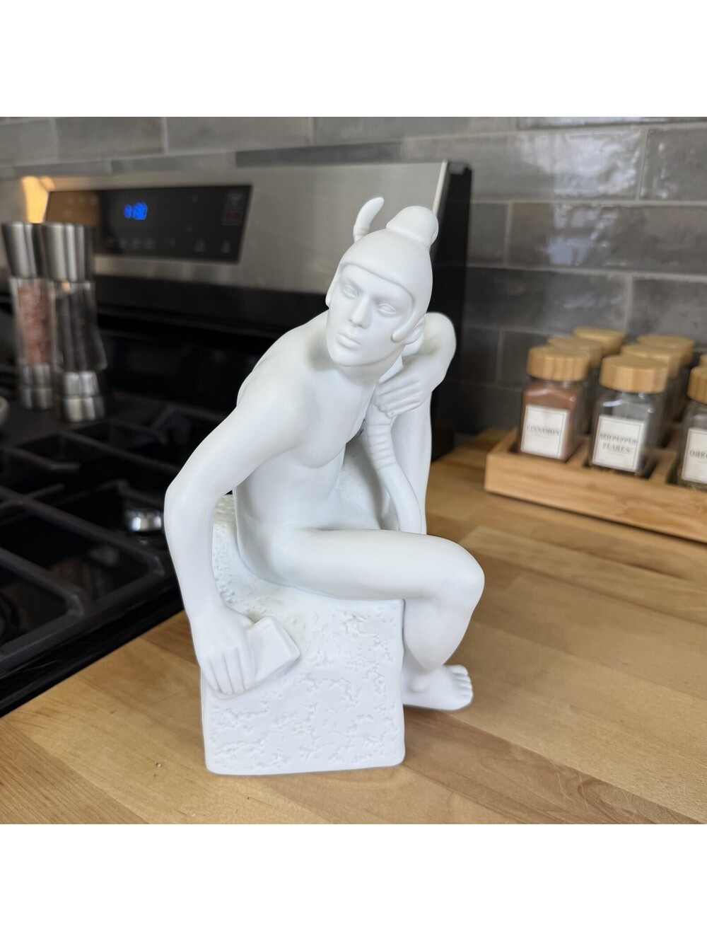 Royal Copenhagen Zodiac Sign Male White Porcelain Figurine Sagittarius